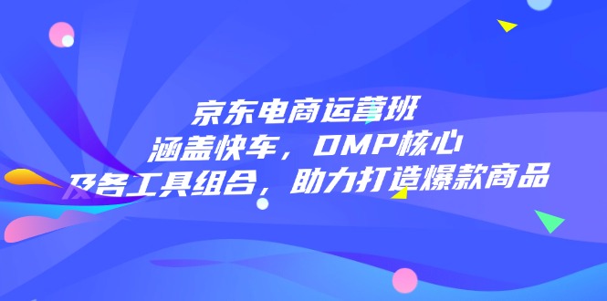 京东电商运营班：涵盖快车，DMP核心及各工具组合，助力打造爆款商品2-狗哥口子